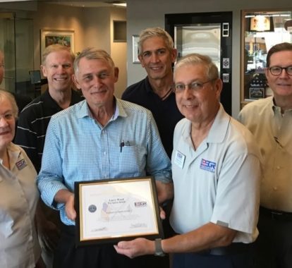 Texas MedClinic Pro Sports Rehab Director Larry Wood recognized for support of America’s National Guard and Reserve - Texas MedClinic