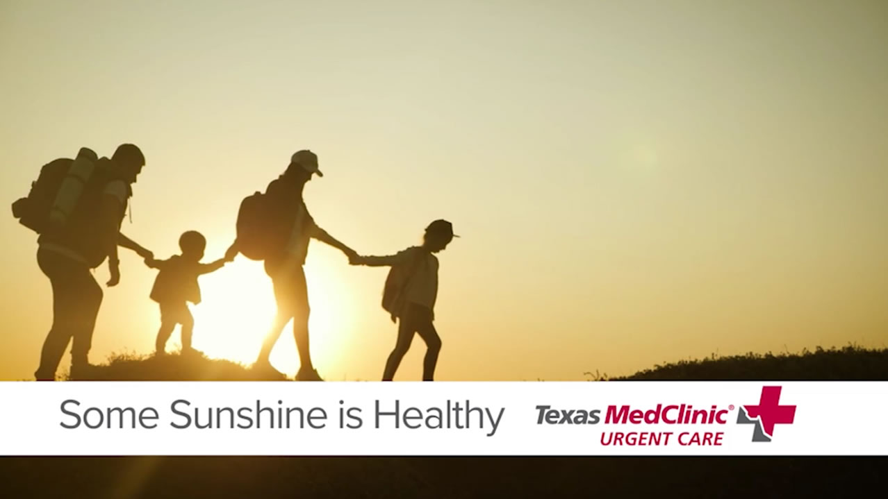 Go Outside and Soak in the Sunshine - Texas MedClinic Urgent Care