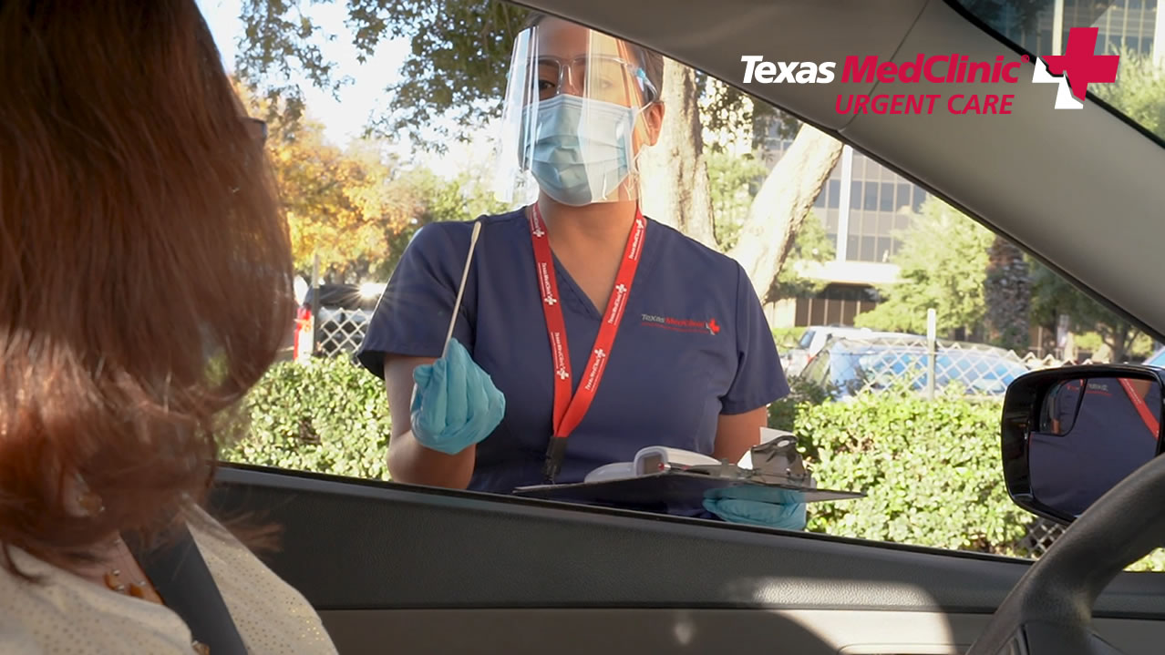 Curbside COVID-19 Rapid Test for Asymptomatic Patients - Texas MedClinic Urgent Care