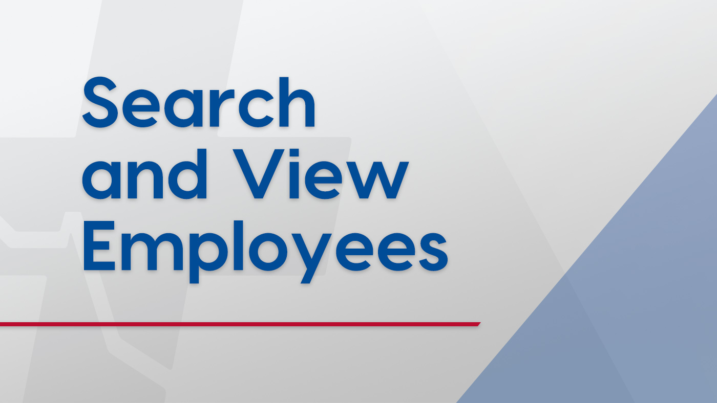Search and View Employees - Texas MedClinic Urgent Care