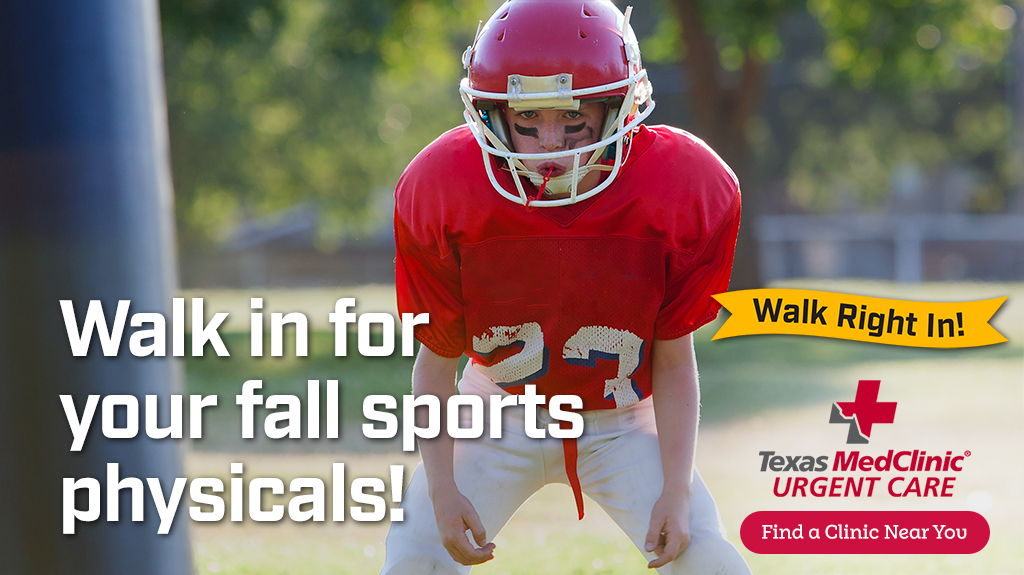 It's time for sports physicals